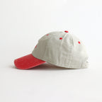 PIGMENT BASEBALL CAP #SAND/RED [DNS25H02]