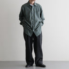REGULAR FIT DRESS SHIRT #GREEN CHECK [A26C11SH01C]