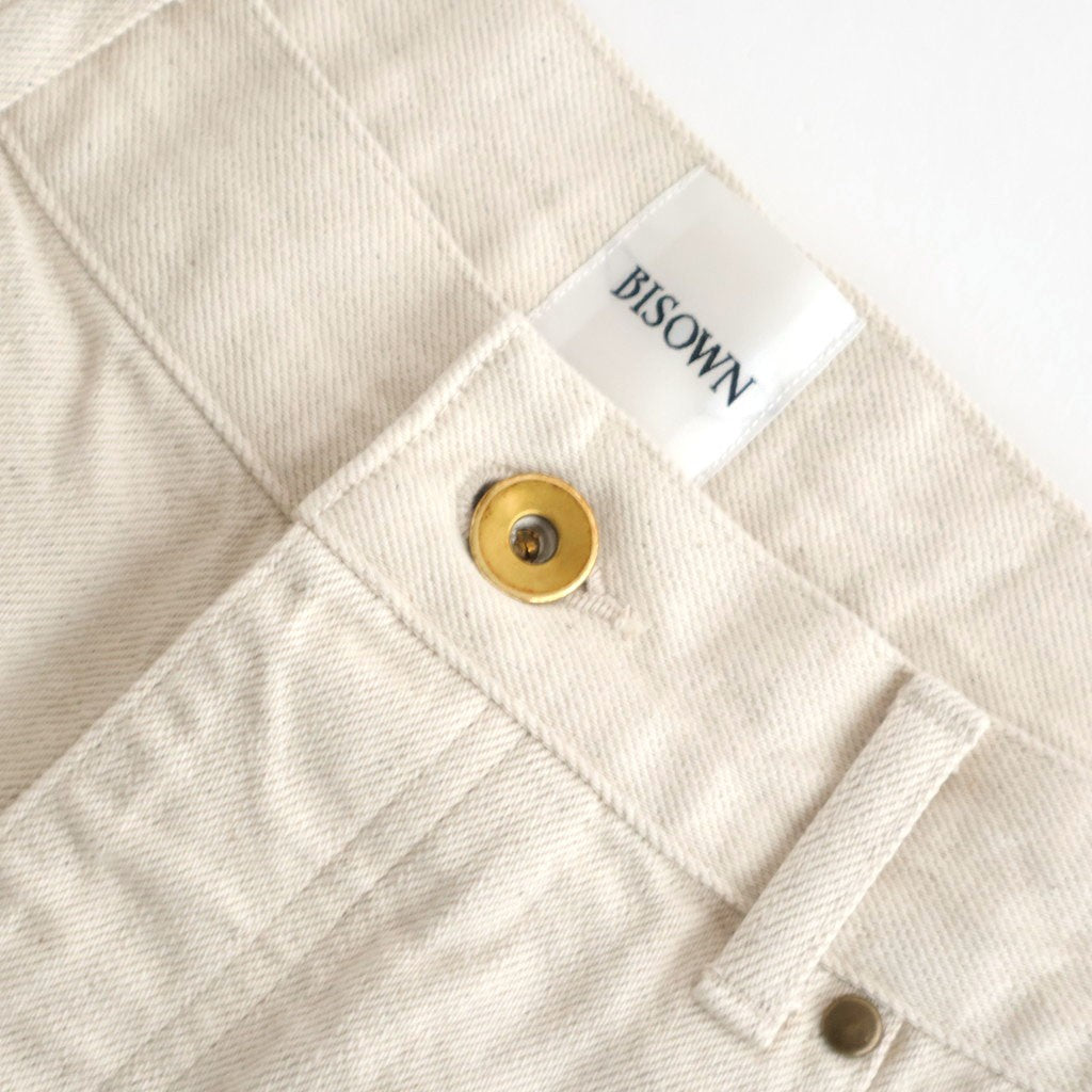 CO/HE PURE STRAIGHT DENIM #UN DYED [26S-BIS-PT05]