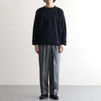 CHOMA CREW NECK #NAVY [BN-26SM-058]