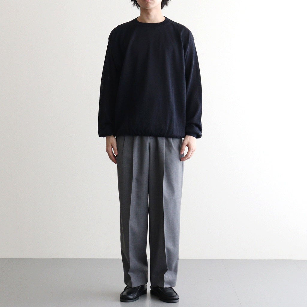 CHOMA CREW NECK #NAVY [BN-26SM-058]