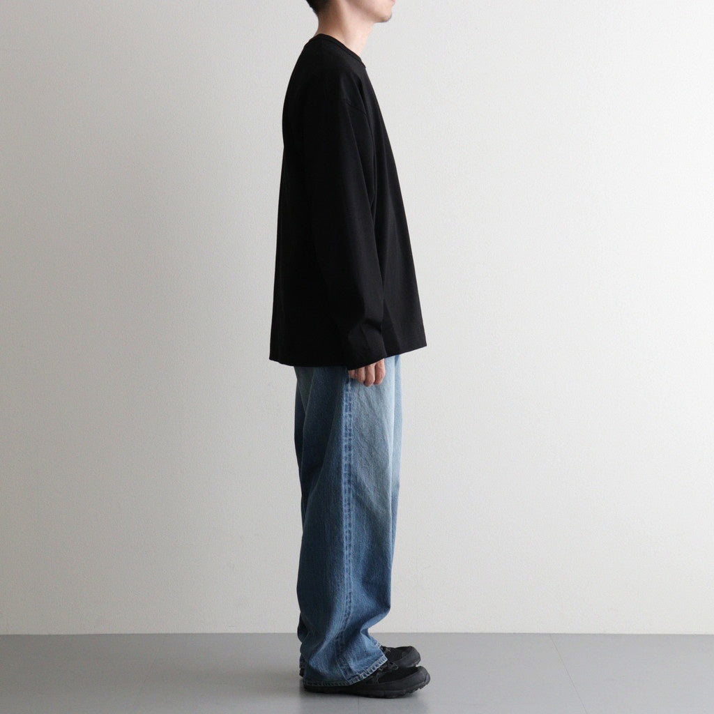 COMFORT FIT L/S Tee #BLACK [A25C05CS03C]
