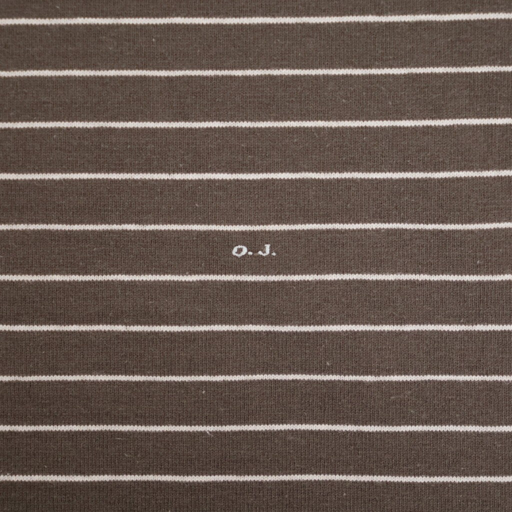 STRIPE BASQUE SHIRTS #NUTMEG [261OJ-CT18]