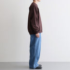 COMFORT SWEAT #DARK BROWN [A26C13CS04C]