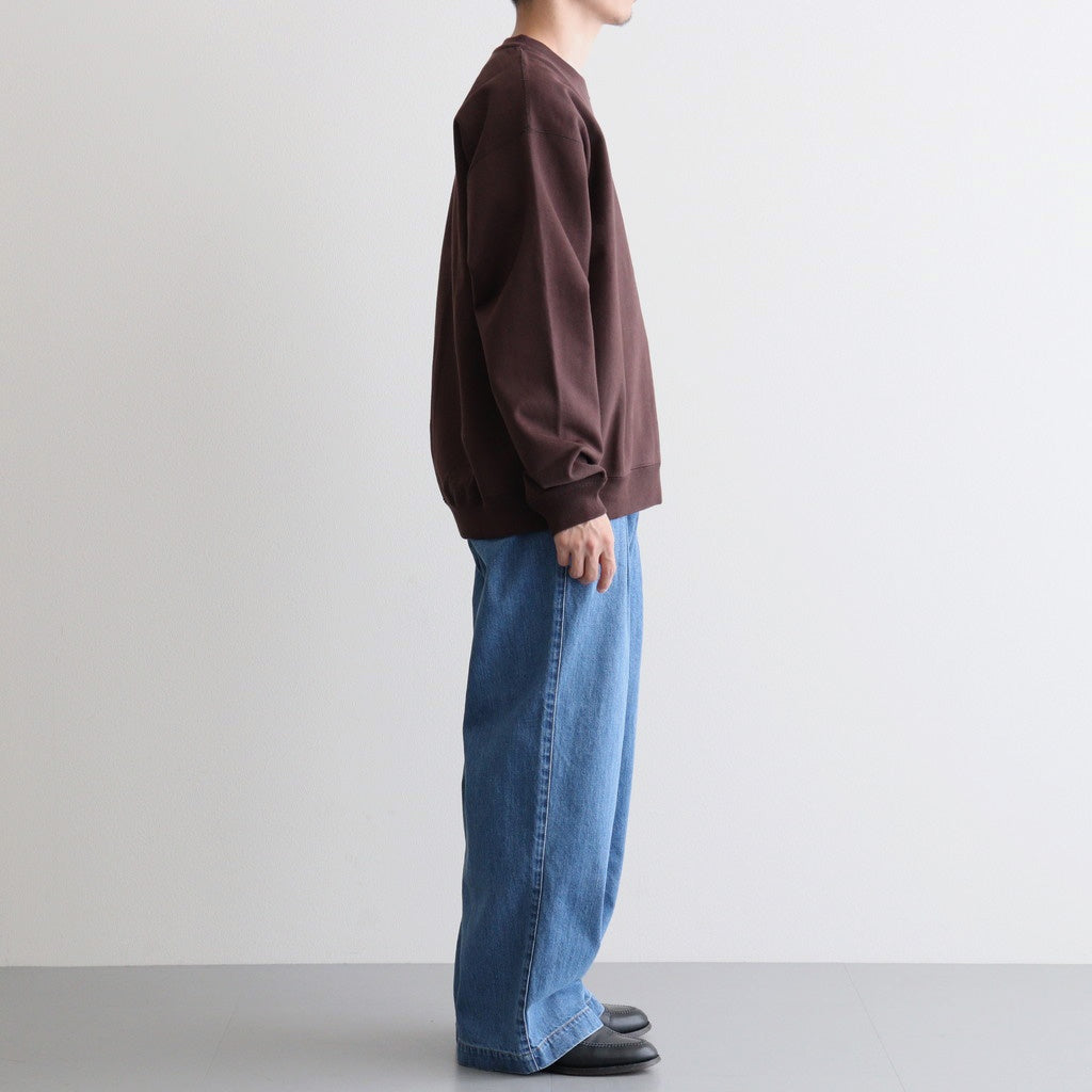 COMFORT SWEAT #DARK BROWN [A26C13CS04C]