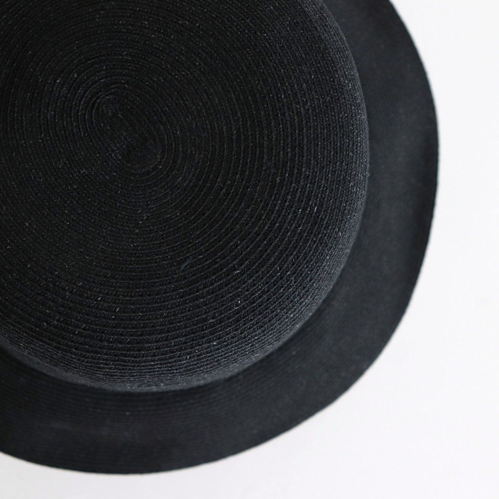 BRAID BUCKET HAT #BLACK [Y01012]