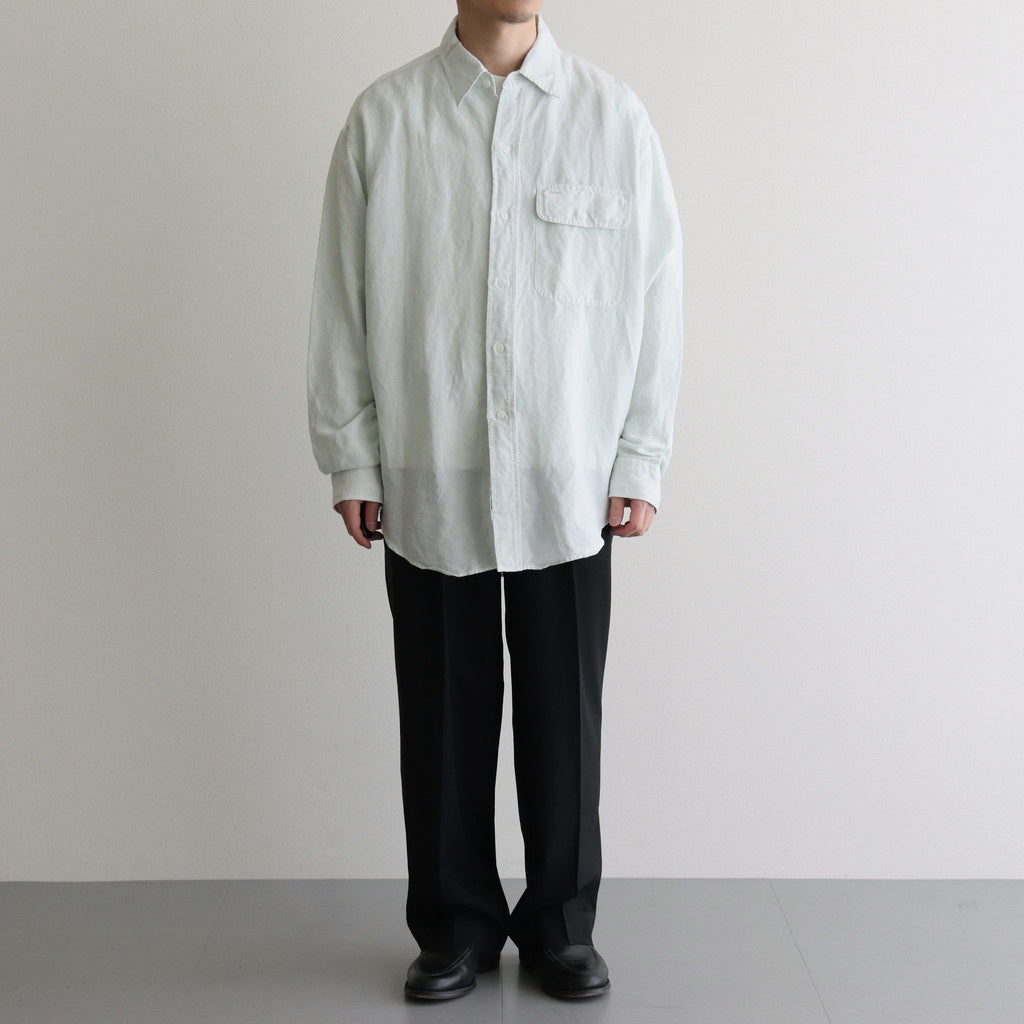 VISCOSE LINEN SH #SAX [17051 50020]