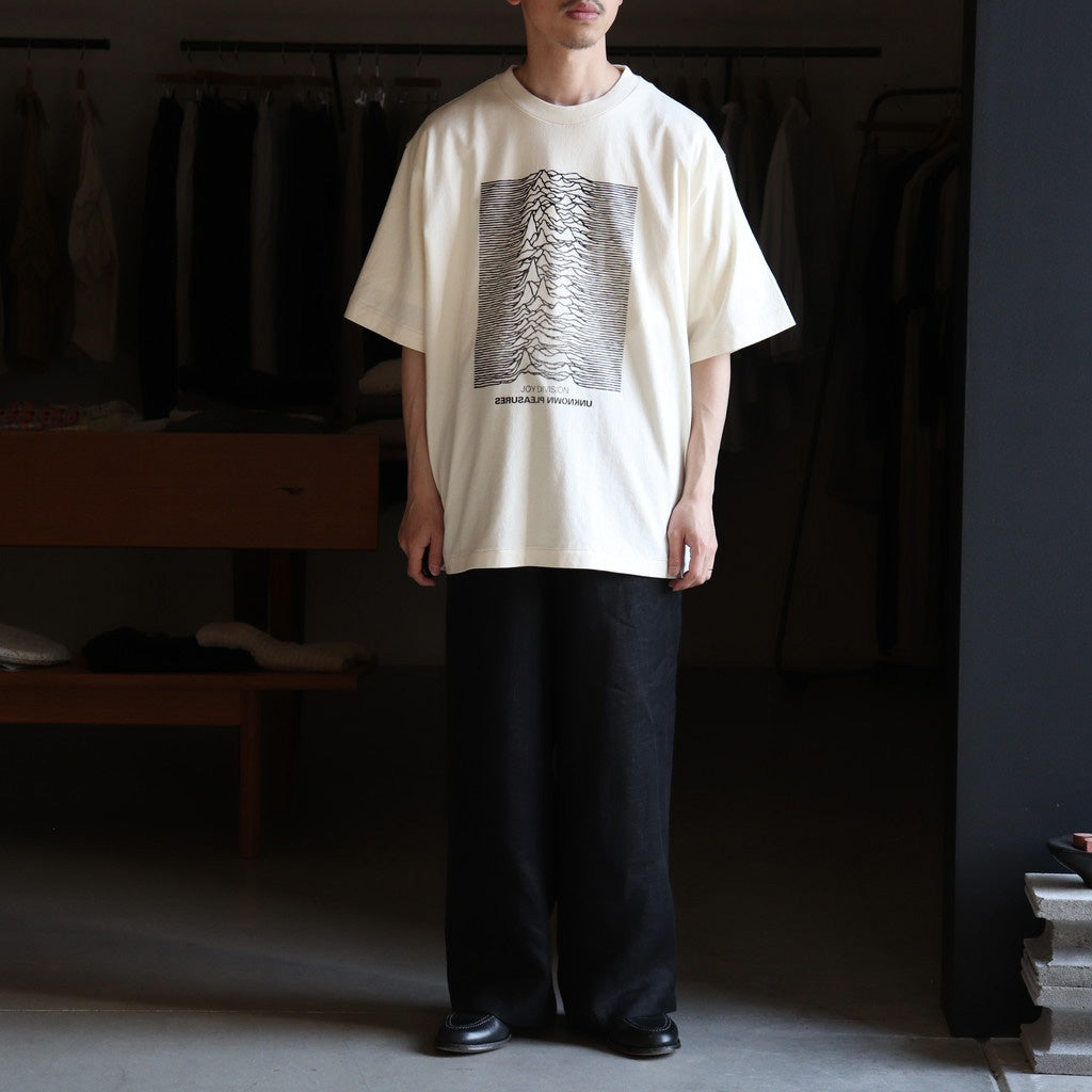 JD UNKNOWN PLEASURES Invert WIDE #Ivory [bROOTS25S34S26JD001]