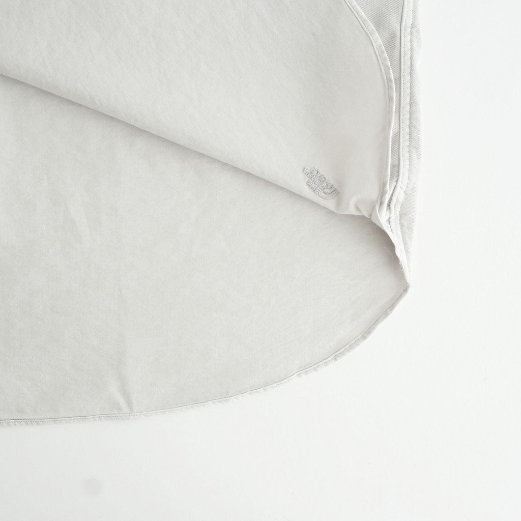 Garment Dyed Field Twill Shirt #Stone [N26SG034]
