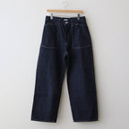 MIL DENIM FATIGUE TROUSERS #INDIGO [PM-PTM35]
