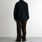 Co/Silk Nep Harf-zip P/O #Black [BHS25S037F26]