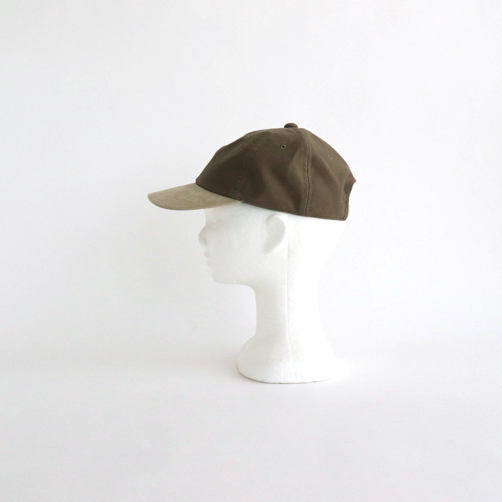 Moleskin Cap #Brown Beige x Taupe [6033-1501]