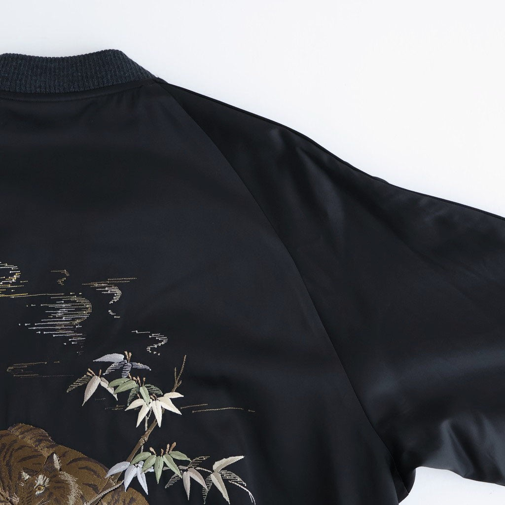 STUNNING RAYON SOUVENIR JACKET #ONYX [261OJ-JK25]