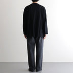 Co/Silk Nep Tee L/S #Black [BHS26S031]