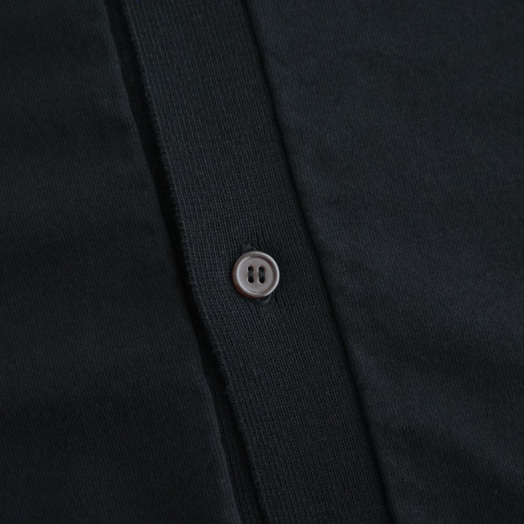 Classic Collared Cardigan #Black [bROOTS26F13]