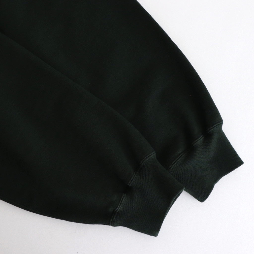 Thin-Sweat Crew-Neck P/O #DarkGreen [bROOTS25S22]