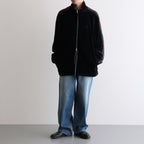 TRACK JACKET VELOURS #BLACK [DNA25B03-B]