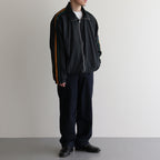 TRACK JACKET POLYESTER #BLACK [DNS25B03]