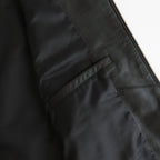 WORK VEST #BLACK [V-09-C-COW-4]