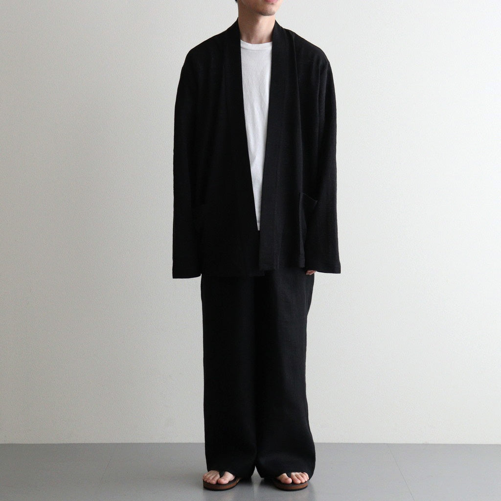 JAPANESE CARDIGAN #BLACK [A26B07CS01C]