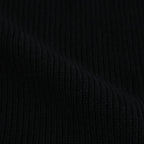 Yak Washi V-neck #Black×Black [NEP-AW2518UNI]
