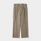 PLEATED WAIST MONTY TROUSER #DUNE [241OJ-PT18]