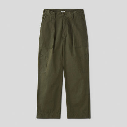 CHINO CLOTH FLIGHT TROUSERS #FOREST [PMAS-PT02]