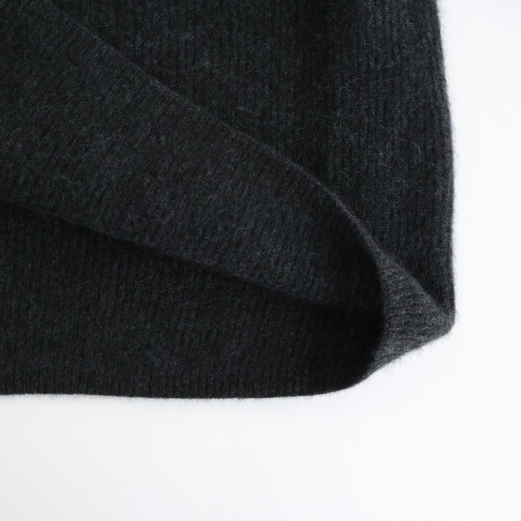 CASHMERE FOX UNIQUE TURTLE #CHARCOAL [BN-25FL-042]