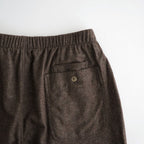 Wool Nylon Melton Pants #Brown [S26FC053]