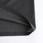 CREW NECK TEE #M.GRAY [M25B02CS01B]