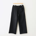 WIDE GYM PANTS #BLACK [A25C09PT01C]
