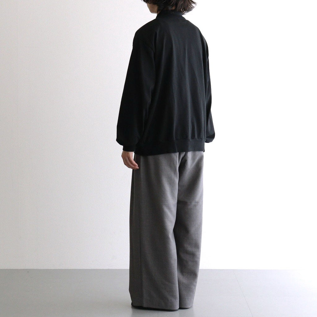 DOUBLE PLEATED BUGGY TROUSERS #GRAY [M26C06PT01C]