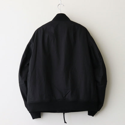 Insulation Varsity Jacket #Black [S24FY020]