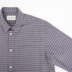 SQUARE SHIRT #BROWN CHECK [A26C11SH02C]