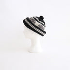CANADIAN KNIT CAP - SNOWMAN #BLACK [Z01011]