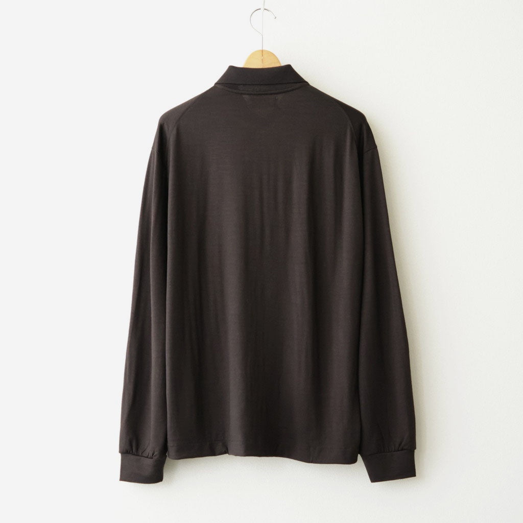 SHIRT CARDIGAN #DARK BROWN [M26C15CS01C]