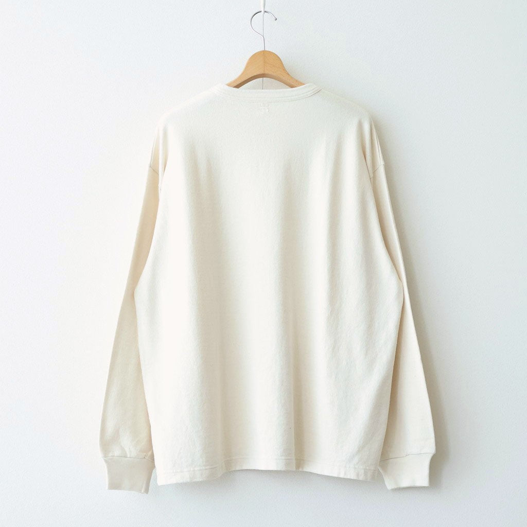 Co/Silk Nep Tee L/S #Ivory [BHS26S031]
