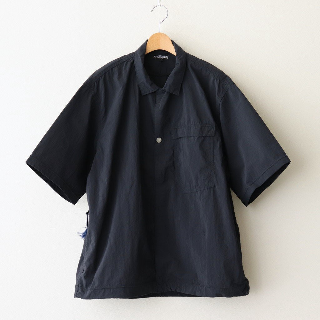 SM FIELD SHIRT SS feather nylon #BlackNavy [25s_SMMS254116]