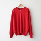 CASHMERE B VNECK MENS #RED [26W-BIS-KN41M]