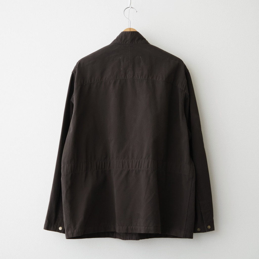 Cotton Chino UK STORM Jacket #Brown [6063-2502]
