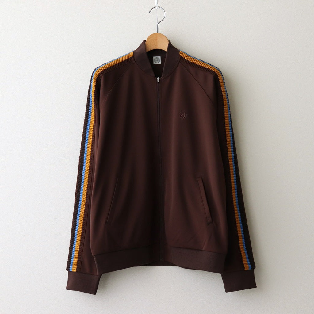 TRACK JACKET JERSEY #D.BROWN [DNS25B02]