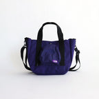 CORDURA Nylon Shoulder Tote Bag #Purple [N25SO020]
