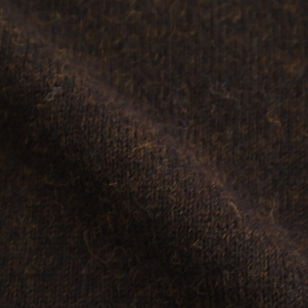 BABY ALPACA KURUMI TENJIKU V CARDIGAN #BROWN [BN-25FM-059]