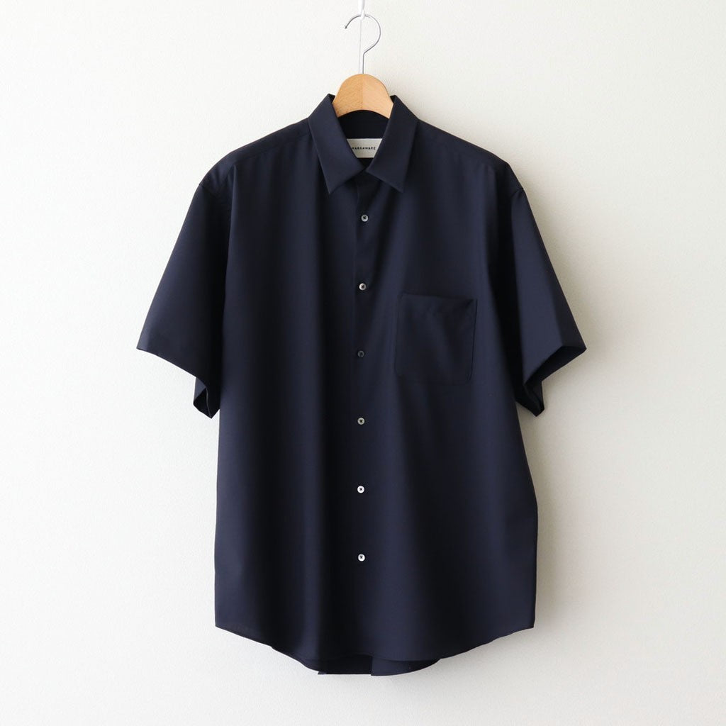 COMFORT FIT S/S SHIRT #NAVY [A25B03SH01B]