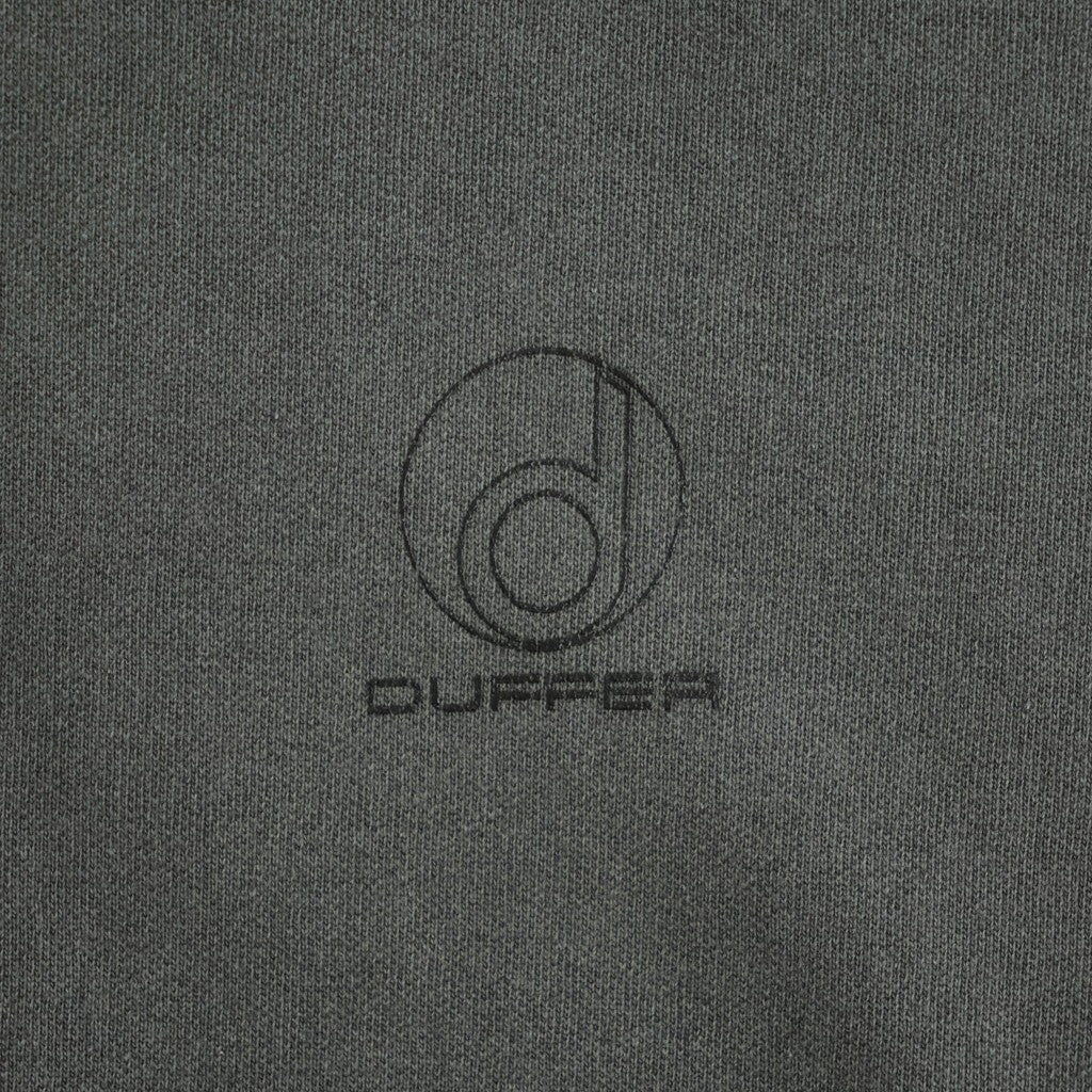 1984 PRINT PIGMENT HOODIE #CHARCOAL [DNA26T04]
