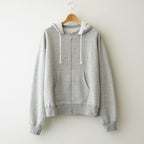 AFTER HOODIE ZIP UP SWEAT #TOP GRAY [26W-BIS-CS51]
