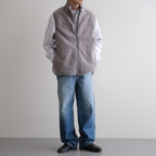 LEVEL3 Fleece Vest #FoliageGrey [bROOTS24F13F25]