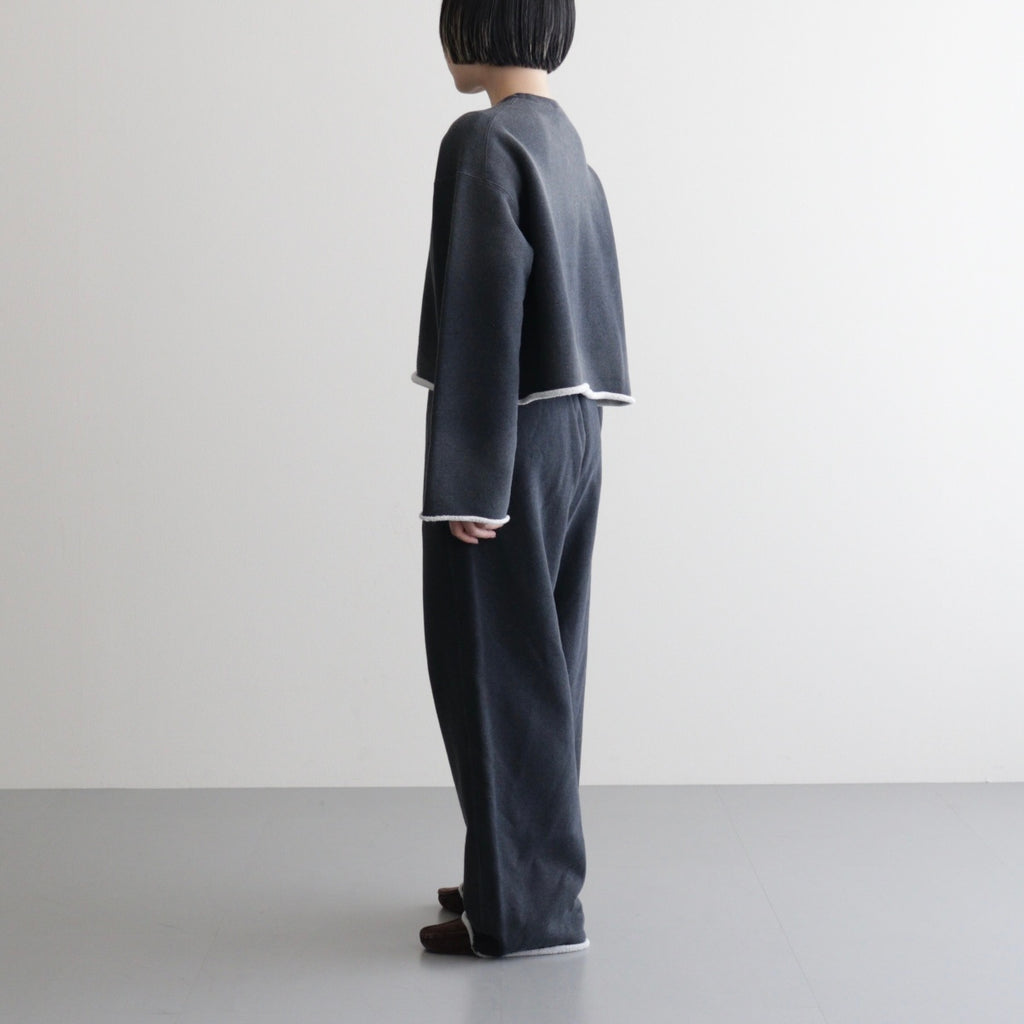 HEAVY WEIGHT FLEECE BLEACH P/O #020 CHARCOAL [16852 66065]