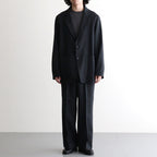 REGULAR FIT STRAIGHT TROUSERS #GRAY BIRD’S-EYE [M26C10PT03C]