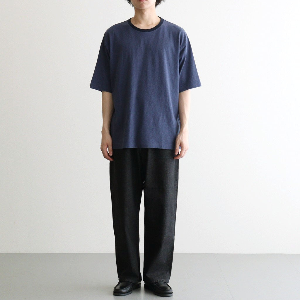 Slub Yarn Cotton２pack Tee #Natural×White / Blue×Navy [NEP-SS2611]